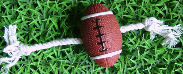 Football with rope